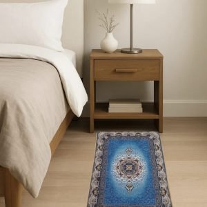 Alfombrilla bajada de cama 80 x 50 cm con diseño