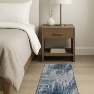 Alfombrilla bajada de cama 80 x 50 cm con diseño