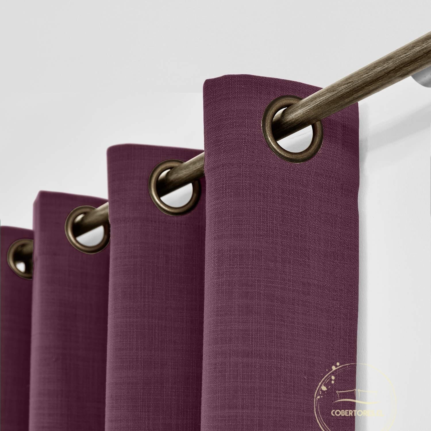 CORTINA BLACK OUT 02 - MORADO
