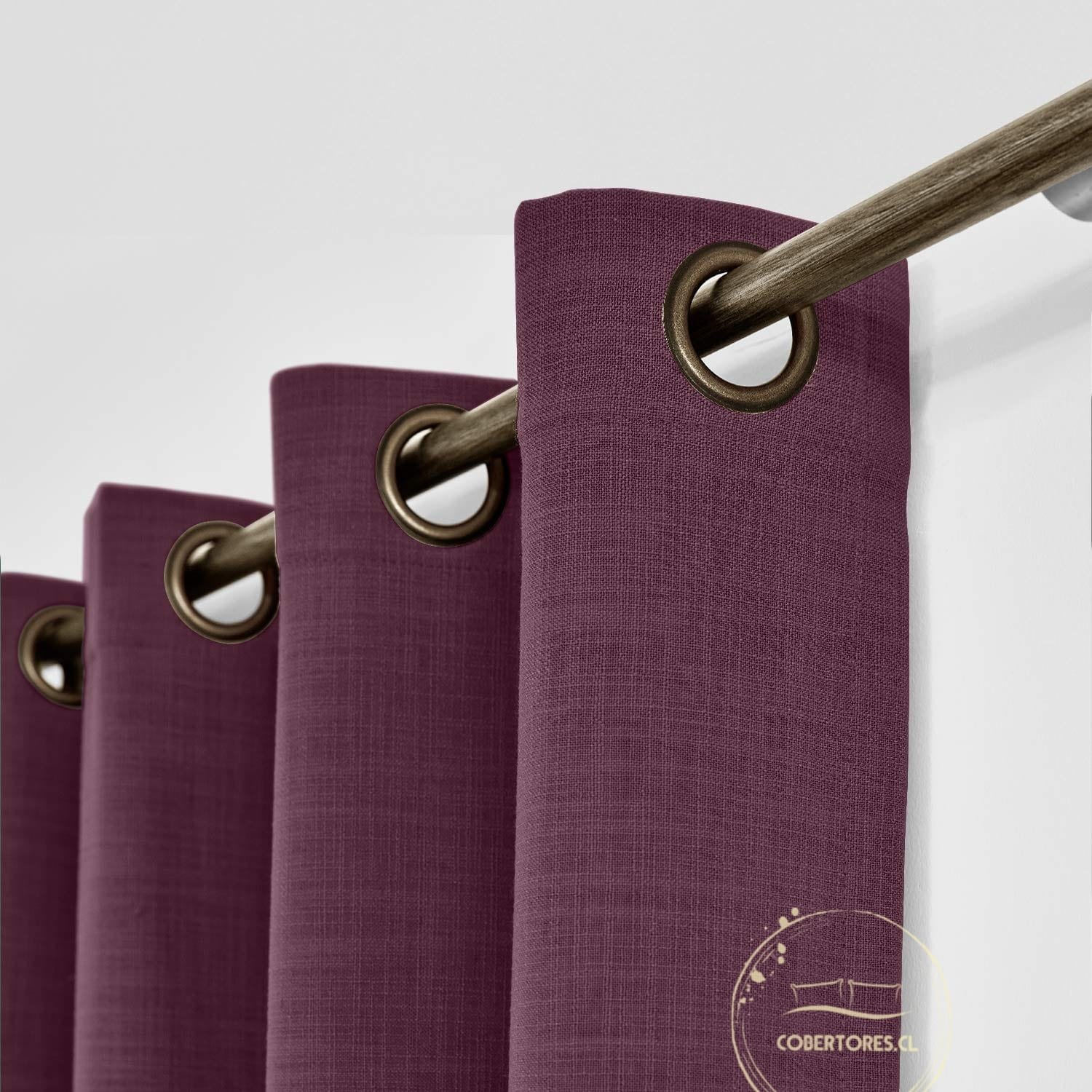CORTINA BLACK OUT 02 - MORADO