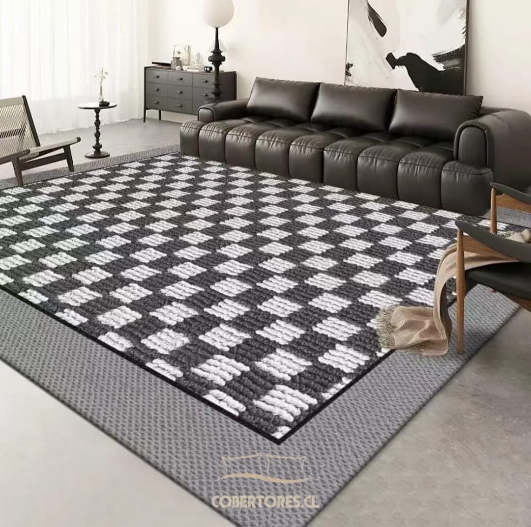 Alfombra estilo vintage 150 x 200 cm antideslizante