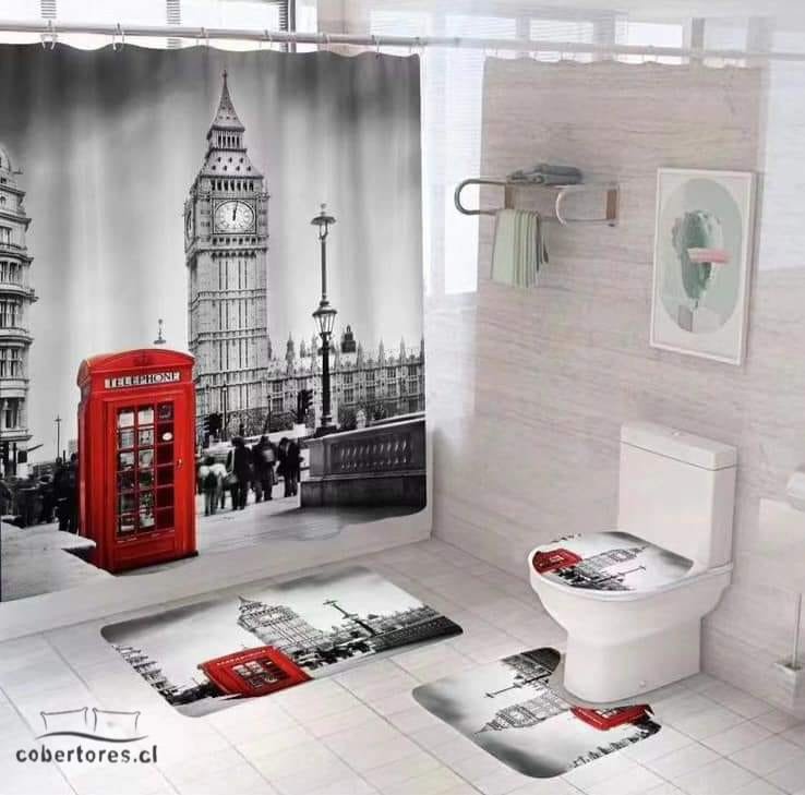 SET 4 PIEZAS BAÑO 30