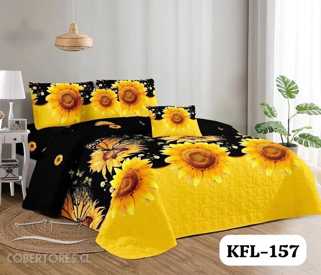 KFL-157 DOS PLAZAS QUILT