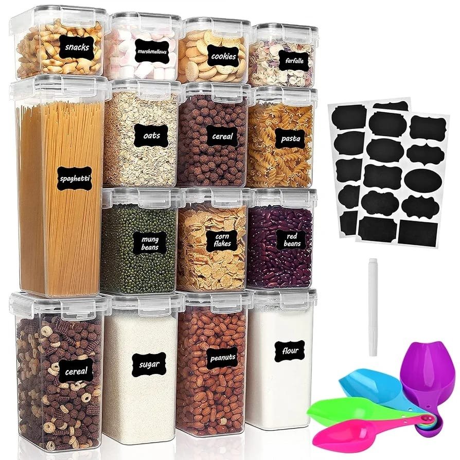 SET RECIPIENTES HERMETICOS PARA ALIMENTOS