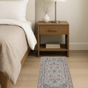 Alfombrilla bajada de cama 80 x 50 cm con diseño