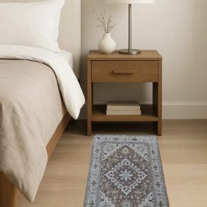 Alfombrilla bajada de cama 80 x 50 cm con diseño