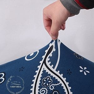 CUBRESILLON DOS CUERPO AZUL GOTAS