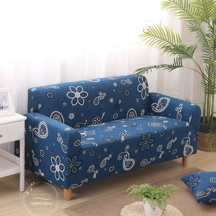 CUBRESILLON DOS CUERPO AZUL GOTAS