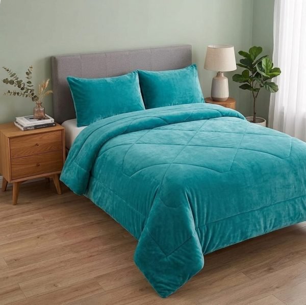 cubrecama invierno dos plazas plush chiporro 230 x 250 cm