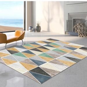 Alfombra 3D diseño P-14 200 x 240 cm tipo piel de durazno