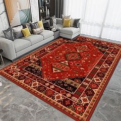 Alfombra estilo moderna 150 x 200 cm antideslizante