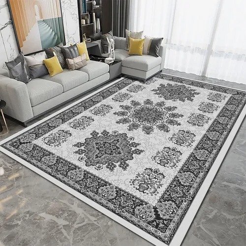 Alfombra estilo moderna 150 x 200 cm antideslizante