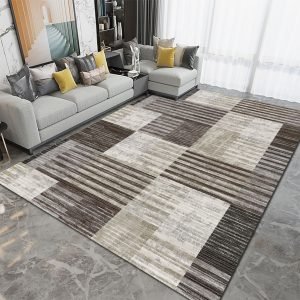Alfombra estilo moderna 150 x 200 cm antideslizante